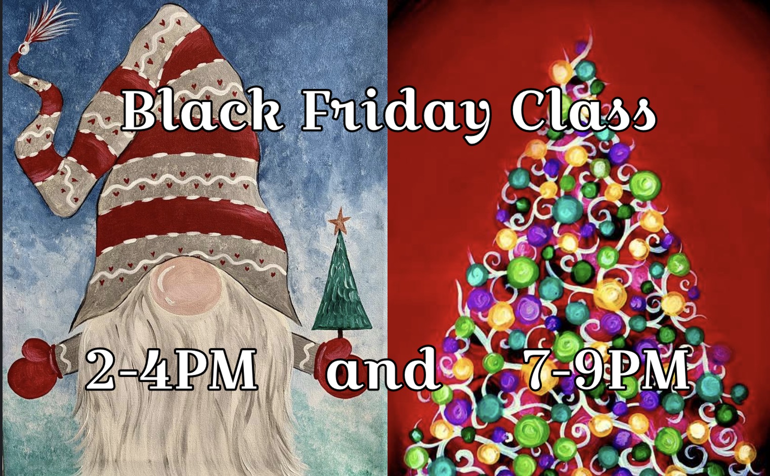 Black Friday Classes and Deals!